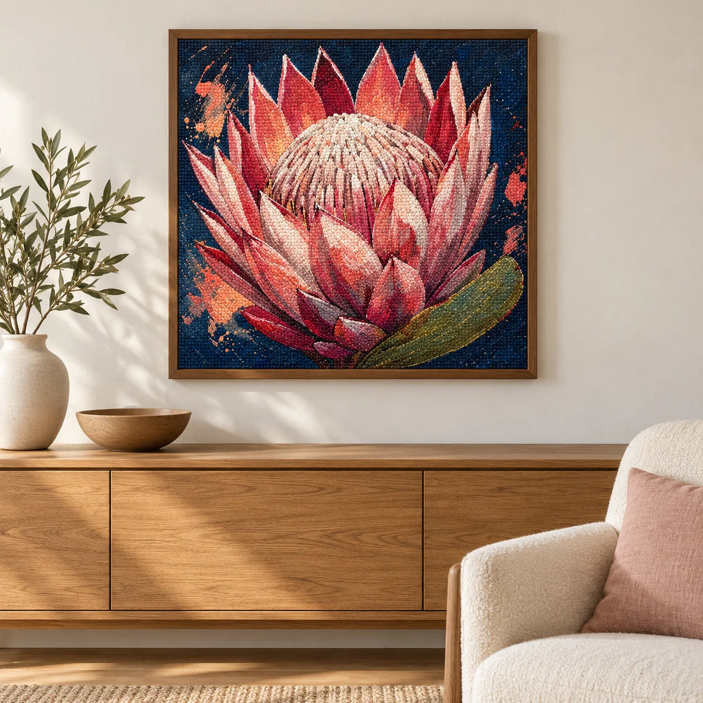 Home decor scene featuring Blush Crown