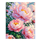 Original artwork showing blush peony bloom.