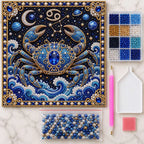 cancer pearl painting kit contents as shown