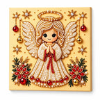 Christmas Angel pearl painting hero