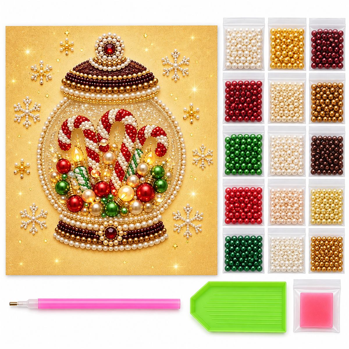 Christmas Candy Jar — kit image
