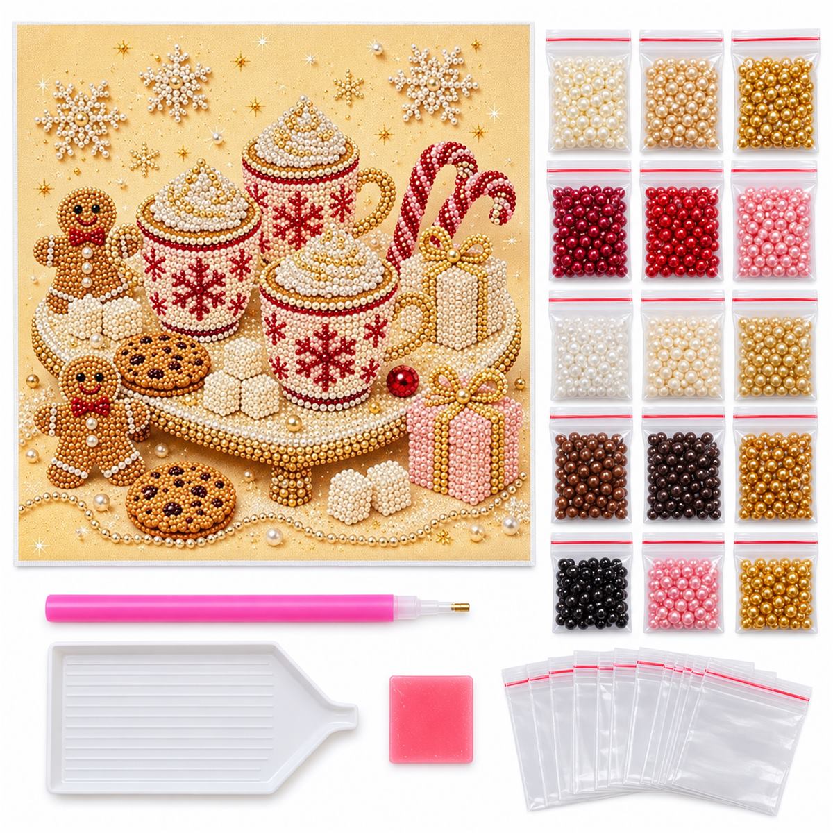 Christmas Cocoa Gingerbread Treats — kit image