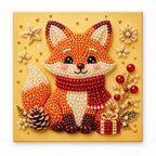 Christmas Fox Pinecone Gift — hero image