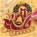 Christmas Gift Sleigh Bell — process image