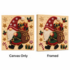 Christmas Gnome Gift Sack pearl painting kit – style image