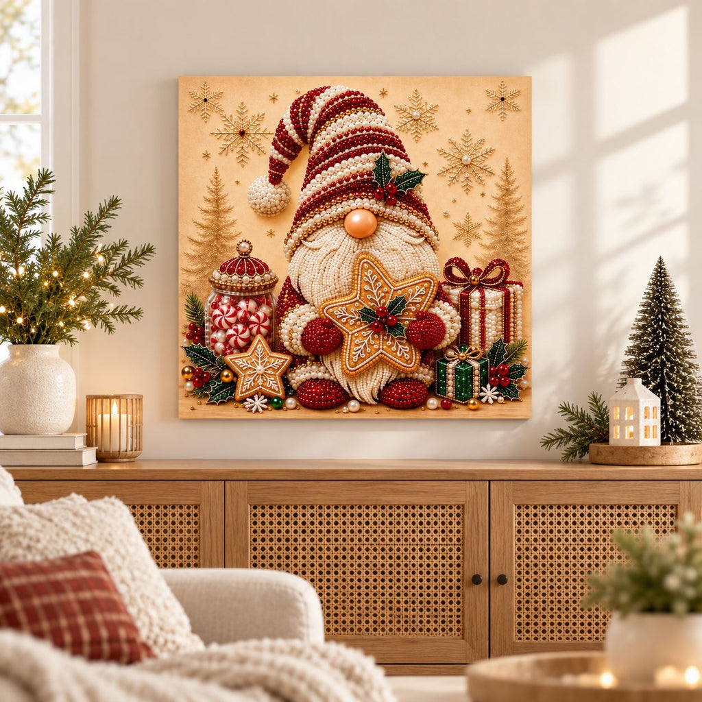 Christmas Gnome Gingerbread Star — room image