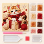 Christmas Kitten Gift Box — kit image