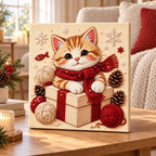 Christmas Kitten Gift Box — room image