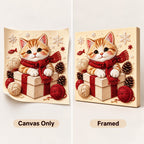 Christmas Kitten Gift Box — style image