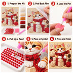 Christmas Kitten Gift Box — tutorial image