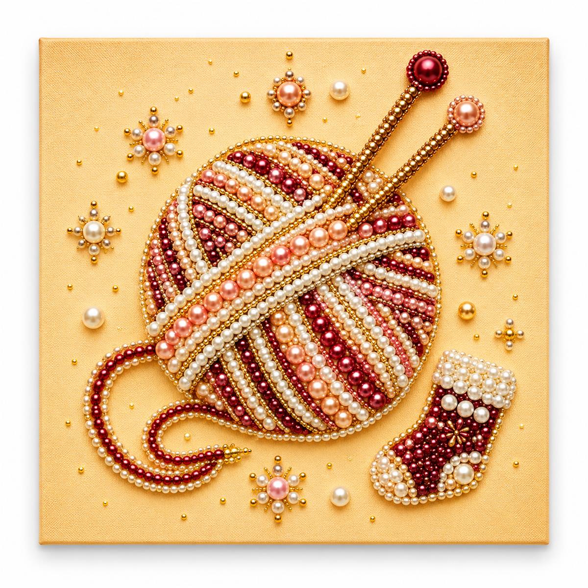 Christmas Knitting Yarn — hero image