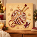 Christmas Knitting Yarn — room image