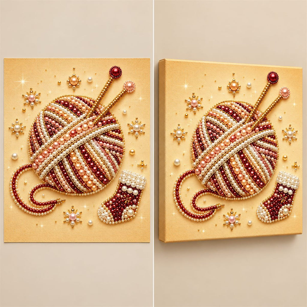 Christmas Knitting Yarn — style image