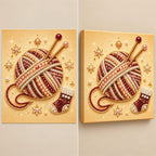 Christmas Knitting Yarn — style image