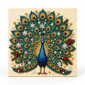 Christmas Peacock Snowflakes — hero image