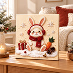 Christmas Rabbit with Gift — room image