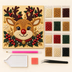 Christmas Reindeer pearl painting kit