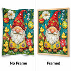 autumn Christmas gnome diamond painting process