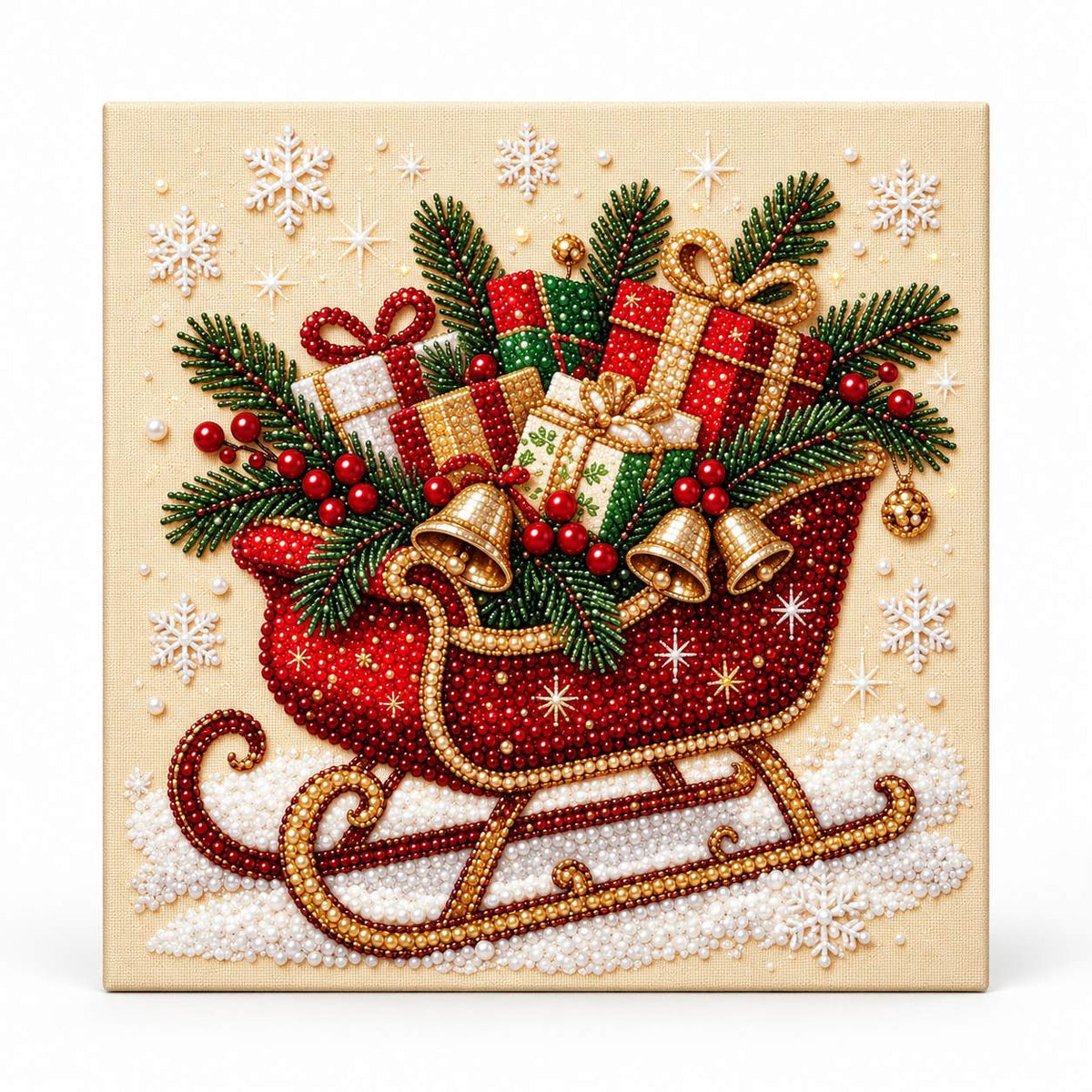 Christmas Sleigh with Gifts — hero image
