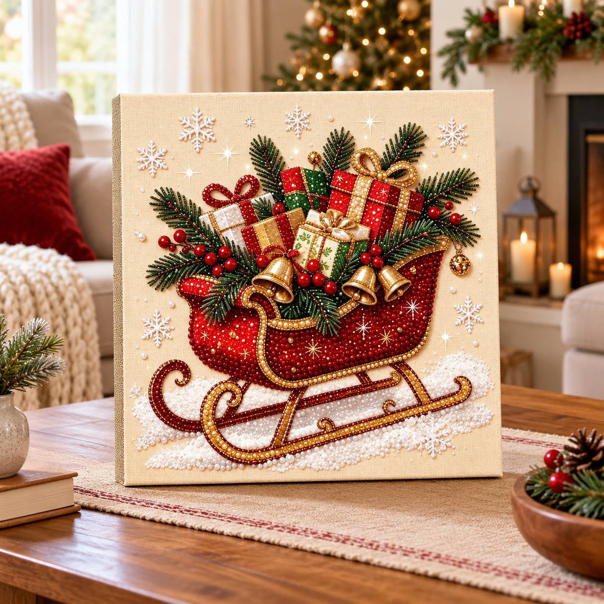 Christmas Sleigh with Gifts — room image