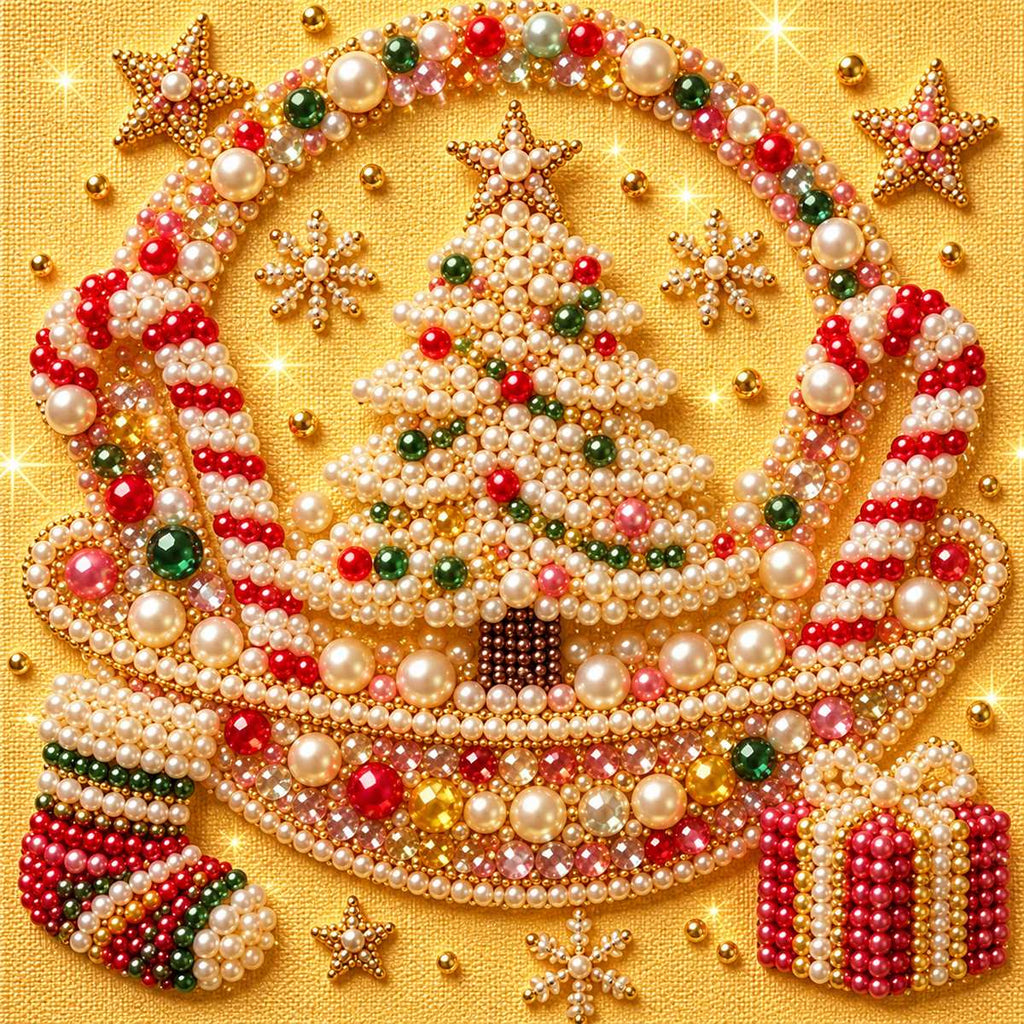 Christmas Tree Snow Globe — detail image