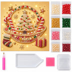 Christmas Tree Snow Globe — kit image