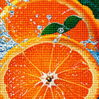 Citrus Splash Diamond Painting Kit detail view
