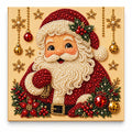 Classic Santa Claus Pearl Diamond Painting Kit hero image