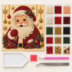 Classic Santa Claus Pearl Diamond Painting Kit kit image