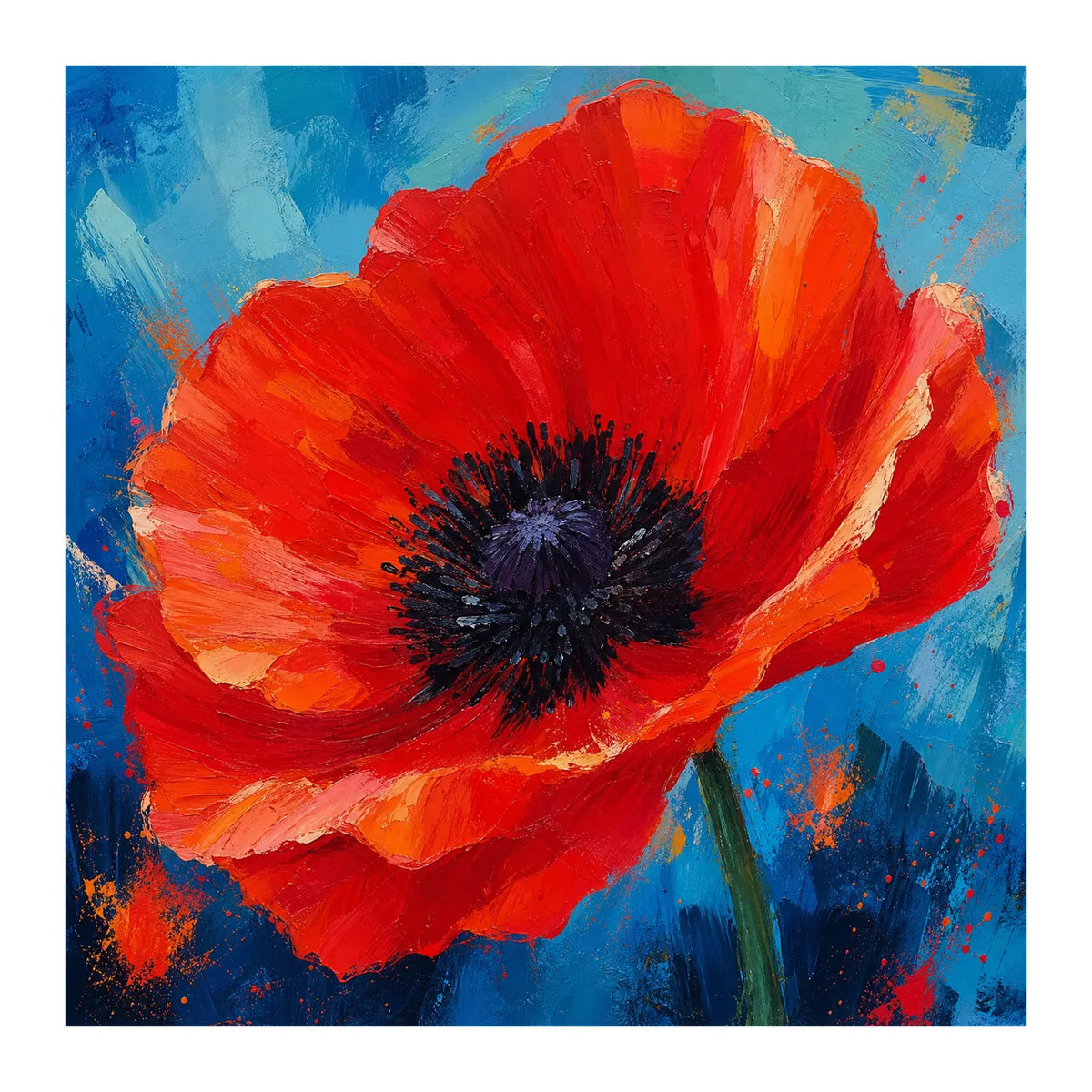 Original artwork for Crimson Bloom Unfurled