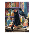 Original artwork for Curious Companions Diamond Painting Kit