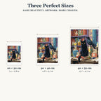 Size guide for Curious Companions Diamond Painting Kit