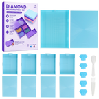 Blue tray set
