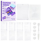 Clear tray set