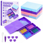 Purple tray set