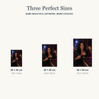 Three size options for the Fate Thread Weaver diamond painting kit.