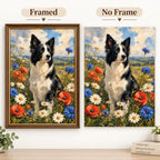No Frame and Framed comparison
