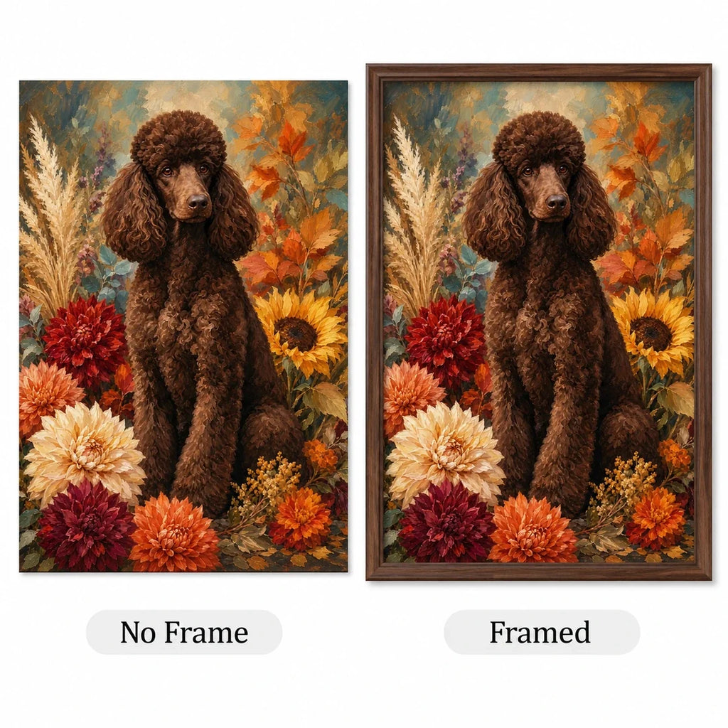 No Frame and Framed comparison