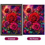 No Frame and Framed comparison