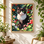 Home decor scene for Garden Watcher Diamond Painting Kit