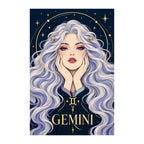 Original white-background artwork of Gemini Twin Star Messenger