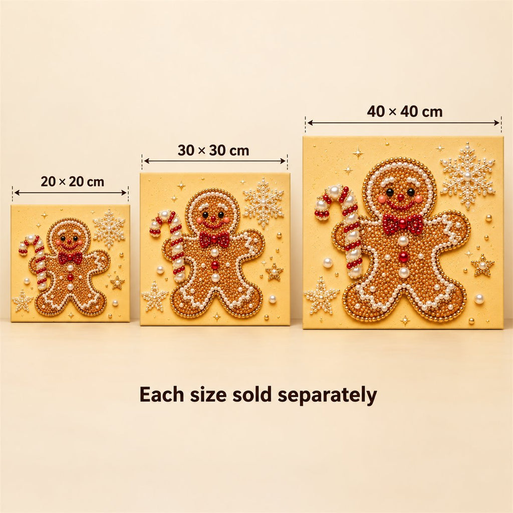 Gingerbread Candy Cane — size image
