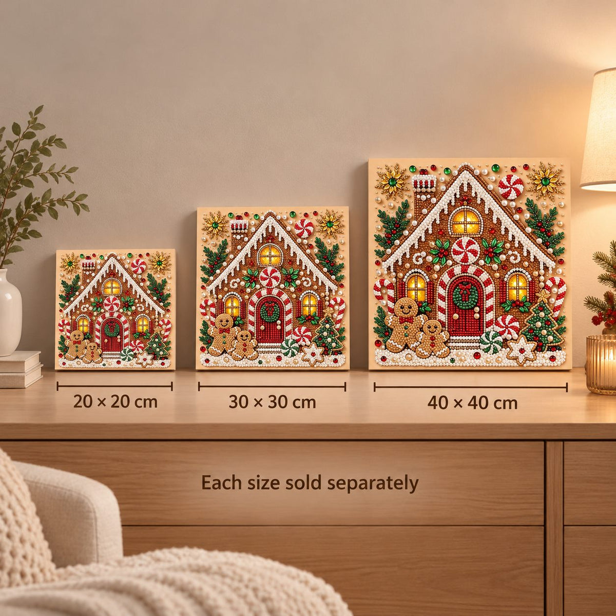Gingerbread House Christmas — size image