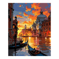 Original artwork for Golden Canal Evening