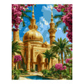 Original artwork for Golden Dome Oasis