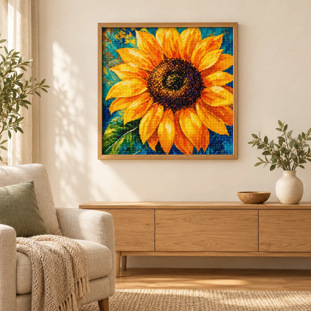 Home decor scene featuring Sunlit Golden Bloom