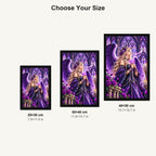 Gothic Angel Purple Rose Cathedral size comparison