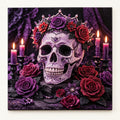 Gothic Rose Skull Pearl Diamond Painting hero