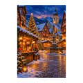Original Half Timber Christmas Market artwork on a white background.