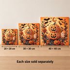 Halloween Pumpkin Stack — size image